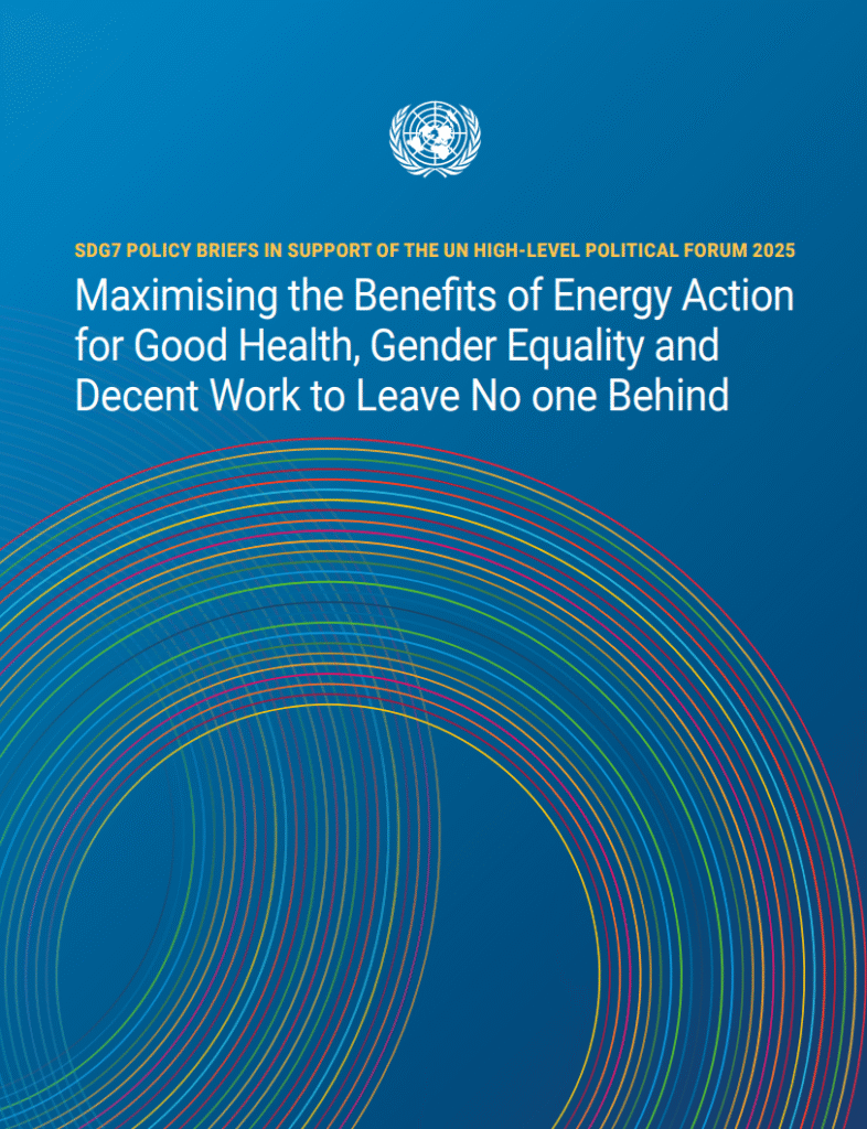 MECS contributes towards SDG7 Policy Briefs in Support of the UN High ...